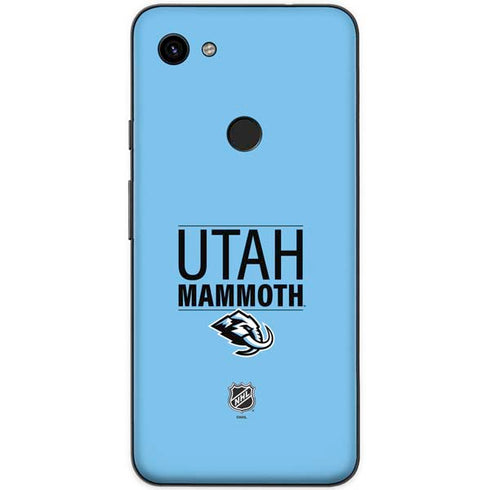 NHL Utah Mammoth Line-Up Series Google Pixel 3a Skin